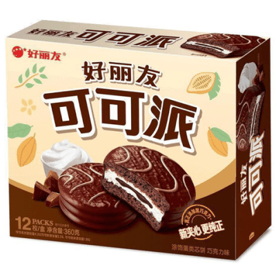 Caja Queque Cacao Pie 360g (12und) x 8