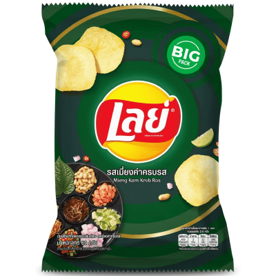 Caja Papas Fritas Mieng Kan Thai 69g x 24