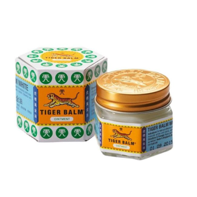 Caja Pomada Tiger Balm Blanco 19.4g x 36