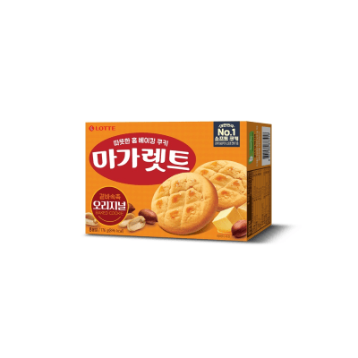 Caja Galleta Margaret Mantequilla y Mani Original 176g x 12