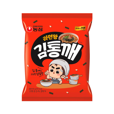 Caja Ramen Inst. King Kim Tong Kkae Sesamo y Alga 100g x 32
