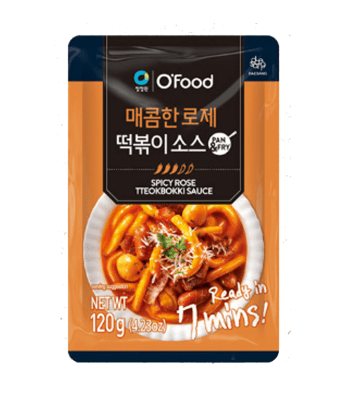 Caja Salsa Tteokbokki Yopokki Picante Rosa 120g x 16