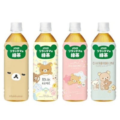 Caja Te Verde Edition Rilakkuma 500ml x 241