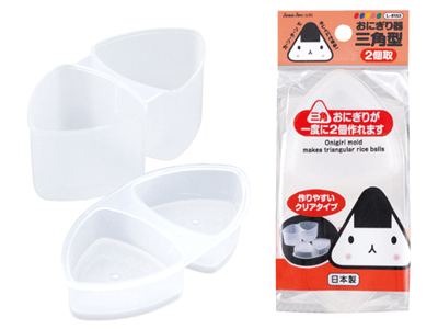 Caja Molde para Onigiri Forma 2 Triangulos x 160 unds1
