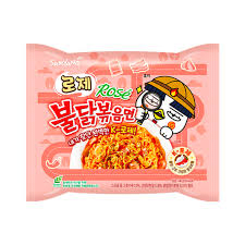Caja Fideos Buldak Myun Cream Rose 140g x 32