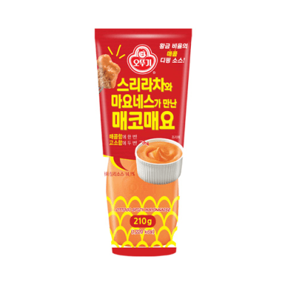 Caja Salsa Sriracha y Mayonesa 210g x 161