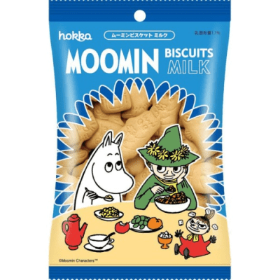 Caja Galleta Leche Forma Moomin 60g x 20
