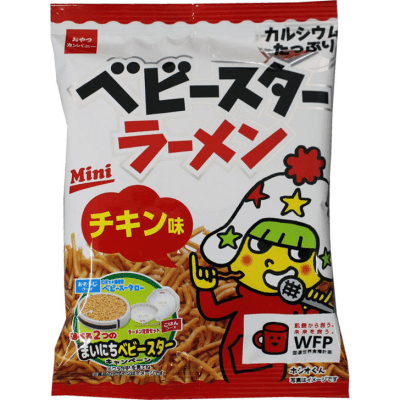 Caja Snack de Ramen Pollo 21g x 30
