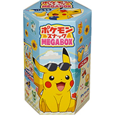 Caja Galleta Chocobi Vainilla Pokemon MegaBox 80g x 81