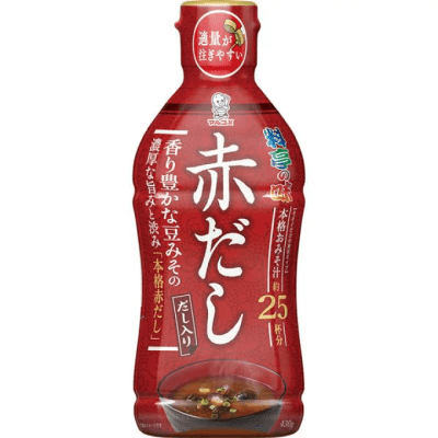 Caja Salsa Base de Miso Rojo Bonito y Algas 430g x 10 (3523)