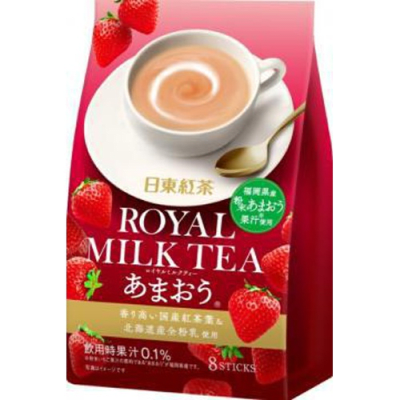 Caja Te con Leche y Frutilla Instantaneo 8(sobres) 112G x 6 (40518)