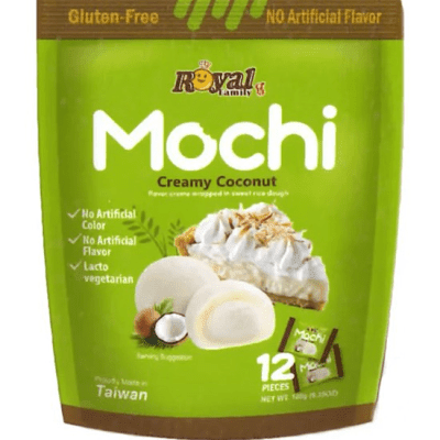 Caja Bolsa Mochi Crema Coco 180g x 121