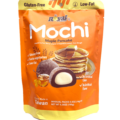 Caja Bolsa Mochi Pancake y Maple 180g x 12
