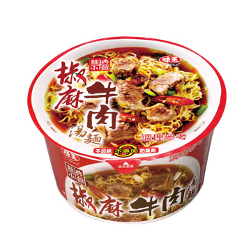 Caja Ramen Int. Pote Carne Picante 91g x 12