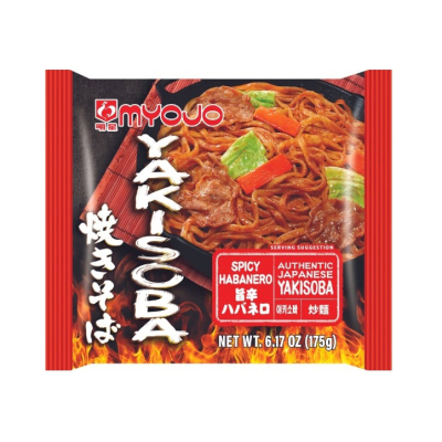 Caja Fideos Inst. Yakisoba Picante Habanero 175g x 121