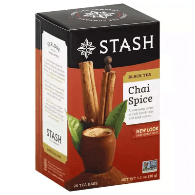 Caja Te Negro y Chai 38g (20bag) x 6