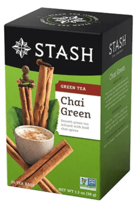Caja Te Verde y Chai 38g (20bag) x 6