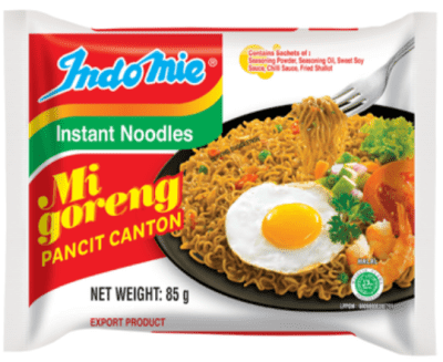 Caja Inst. Fideos Fritos Picantes 85g x 301