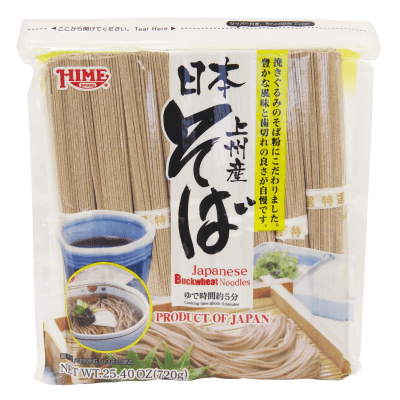 Caja Fideo de Trigo Sarraceno Japones 720g x 121