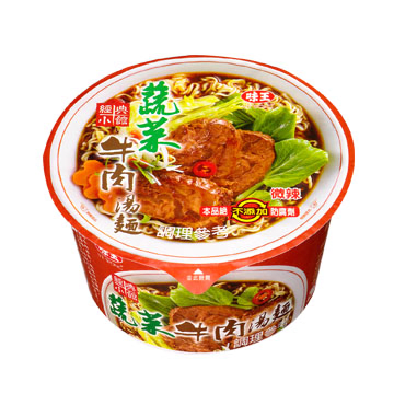 Caja Ramen Int. Pote Carne Verduras 93g x 121