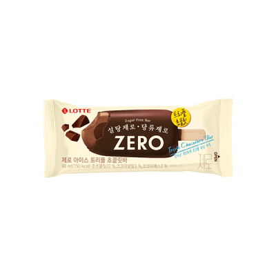 Caja Helado Paleta Zero Triple Chocolate 80ml x 24