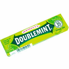 Caja Chicle Doble Menta 13.5g x 600
