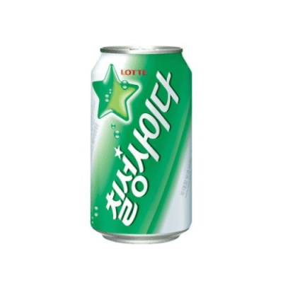 Caja Gaseosa Chilsung Cider 355ml x 24