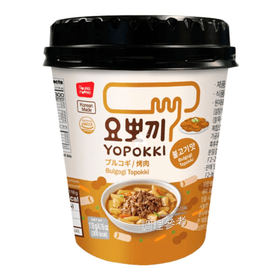 Caja Tteokbokki Bulgogi 118g x 30