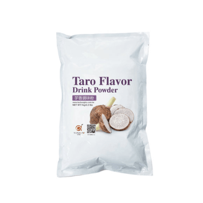 Caja Saborizante Taro Con Leche En Polvo 1kg x 20