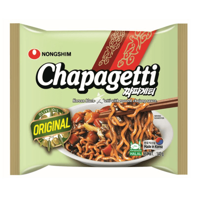 Caja Fideos Inst. Chapaguetti con Aceite de Oliva 140g x 401