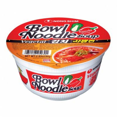 Caja Ramen Inst. Bowl. Kimchi Picante 86g x12
