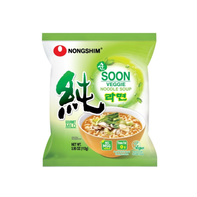 Caja Ramen Inst. Soon Verdura Veggie  112g x 40