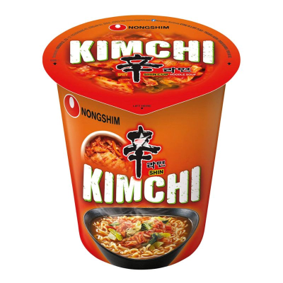 Caja Ramen Inst. Cup Kimchi Picante 75g x12