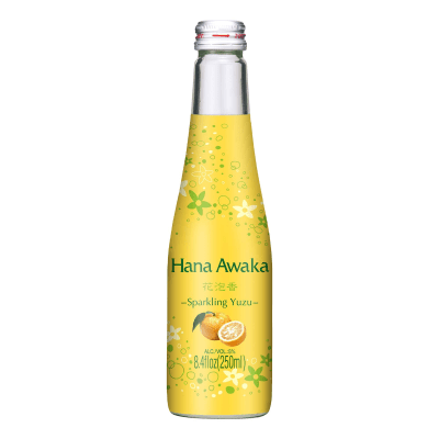 Caja Sake Sparkling Yuzu 250ml x 12