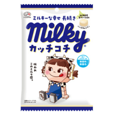 Caja Masticable Bolsa Milky de Leche 72g x 48
