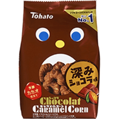Caja Caramel Corn Chocolate 65g x 121