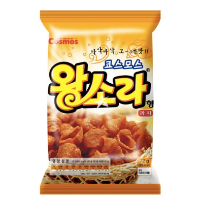 Caja Snack de Trigo Forma Caracol Chico 56g x 30