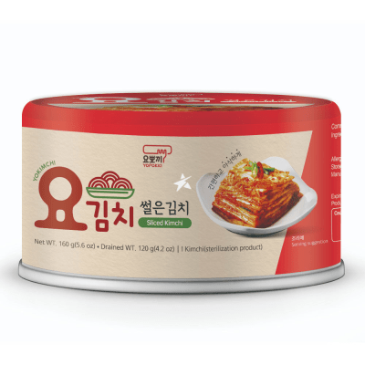 Caja Conserva Kimchi en Rodajas 160g x 24 (Rojo)