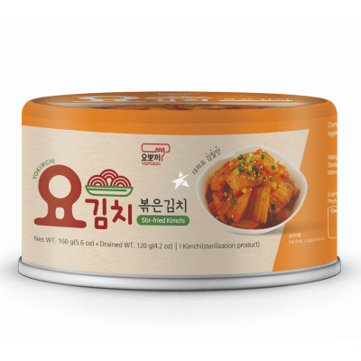 Caja Conserva Kimchi Salteado 160g x 24 (Naranja)