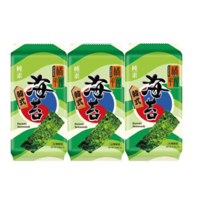 Caja Snack de Nori Saborizado 4.2gx3 x 12