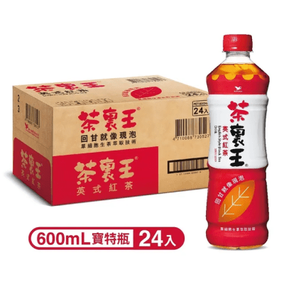 Caja Te Rojo sin Azucar 600ml x 24