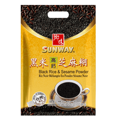 Caja Te Taiwan Instantaneo Sesamo y Arroz negro Inst.  300g x 121