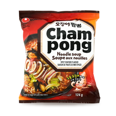 Caja Ramen Inst. Champong Mariscos Picante 124g x 20