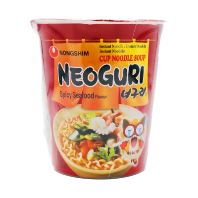 Caja Ramen Inst. Cup Neoguri Mariscos Picante 62g x 6