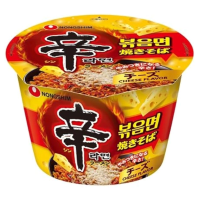 Caja Fideos Inst. Bowl Queso Picante Shin 105g x 12