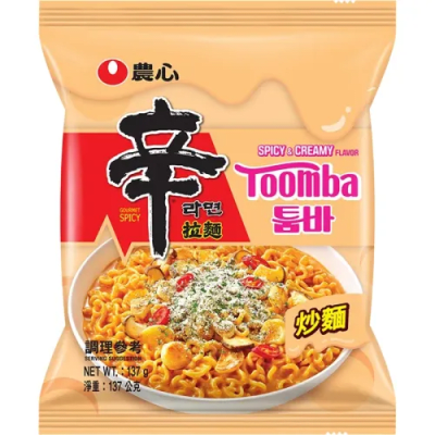 Caja Fideos Inst. Toomba Queso Picante 137g x 321
