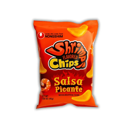 Caja Snack Chips de Camaron con Salsa Picante 45g x 201