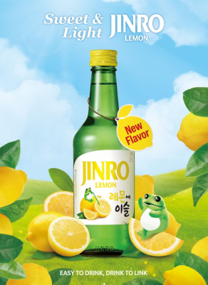 Caja Jinro Soju (Limon) 360ml x 20