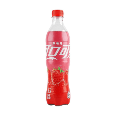 Caja Gaseosa Coca Cola Frutilla 500ml x 121