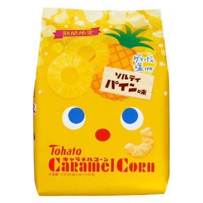 Caja Snack Maiz Caramelo Piña 62g x 121